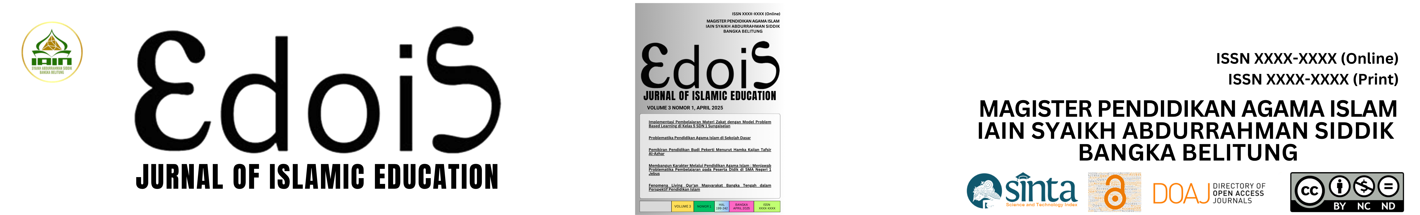EDOIS: Journal of Islamic Education